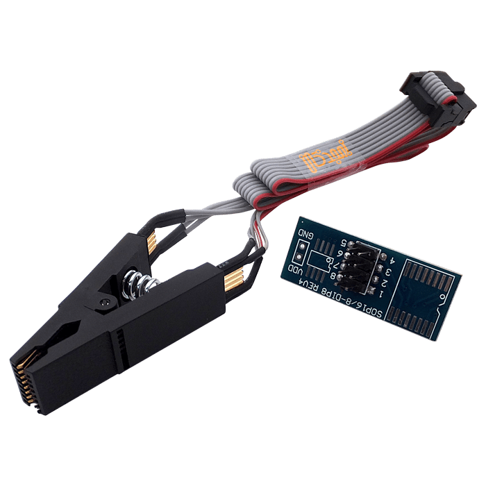 فروشگاه اینترنتی امجد کالا 20 آداپتور کلیپس SOP16 به DIP8 مدل کابل دار